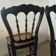 Paire de chaises Napoléon III