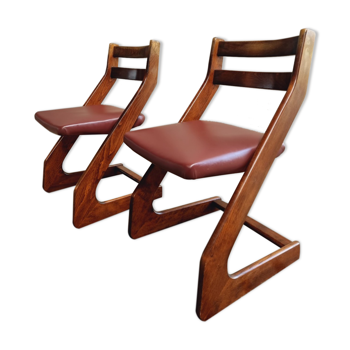 Vintage design chairs set Mid Century