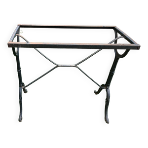 Pied de table en fonte vintage
