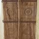 Old wooden door
