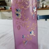 Enamelled roller vase