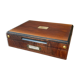 Boite en bois et laiton