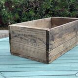 Old wooden box