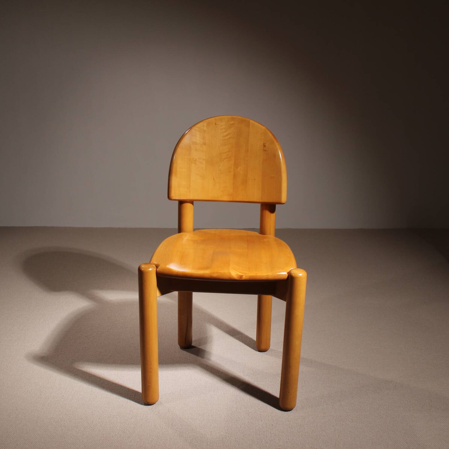 Six Chairs in Alder Wood by Rainer Daumiller | Denmark 1980s