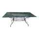 table de salla à manger plateau en verre