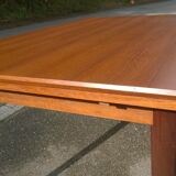 Scandinavian extendable teak table