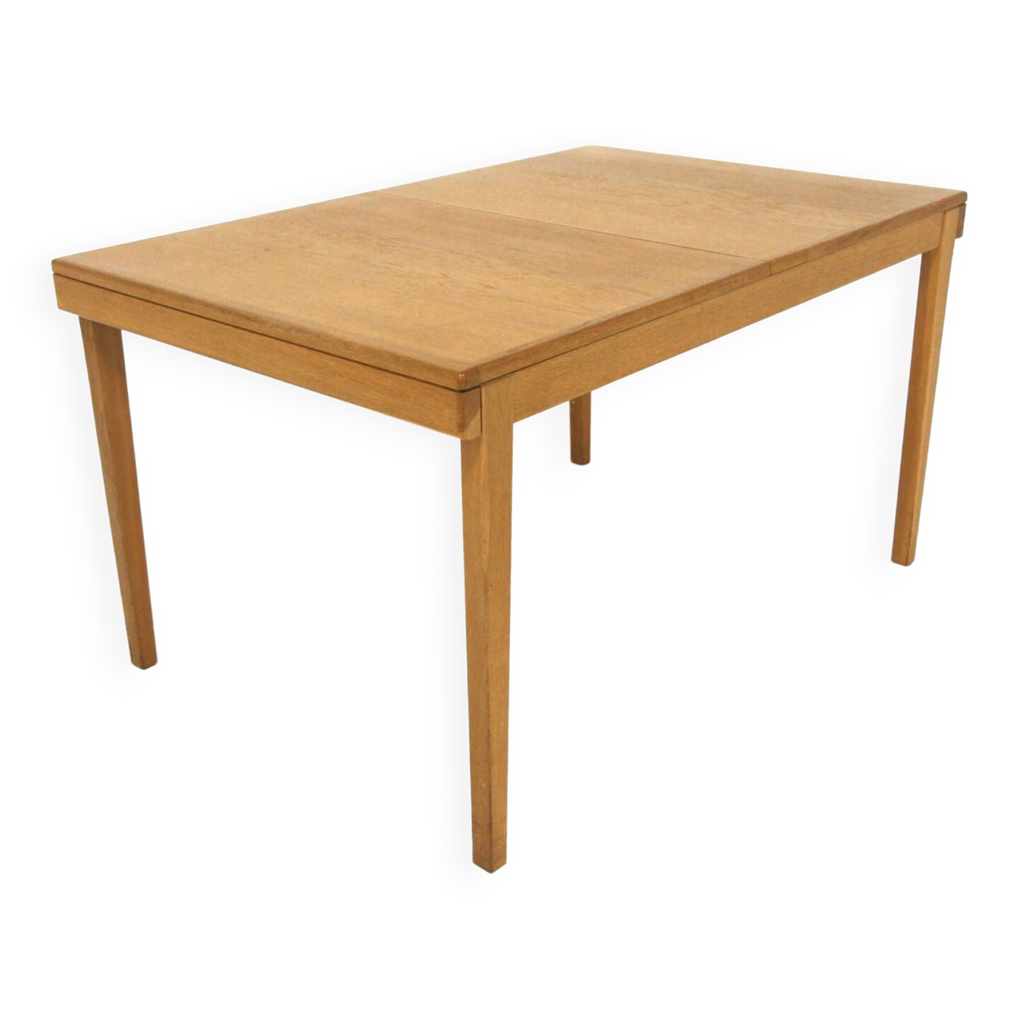 Scandinavian oak dining table, Erik Wørtz, Möbel-IKEA, Sweden, 1960