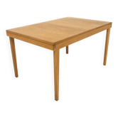 Scandinavian oak dining table, Erik Wørtz, Möbel-IKEA, Sweden, 1960