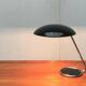 Metal table lamp model 6761 from the mid-century German period by Christian Dell for Kaiser Leuchten, 1960s.