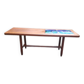 Scandinavian coffee table, Touraine enamels