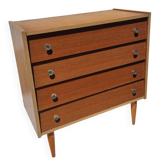 Vintage commode with tapered legs