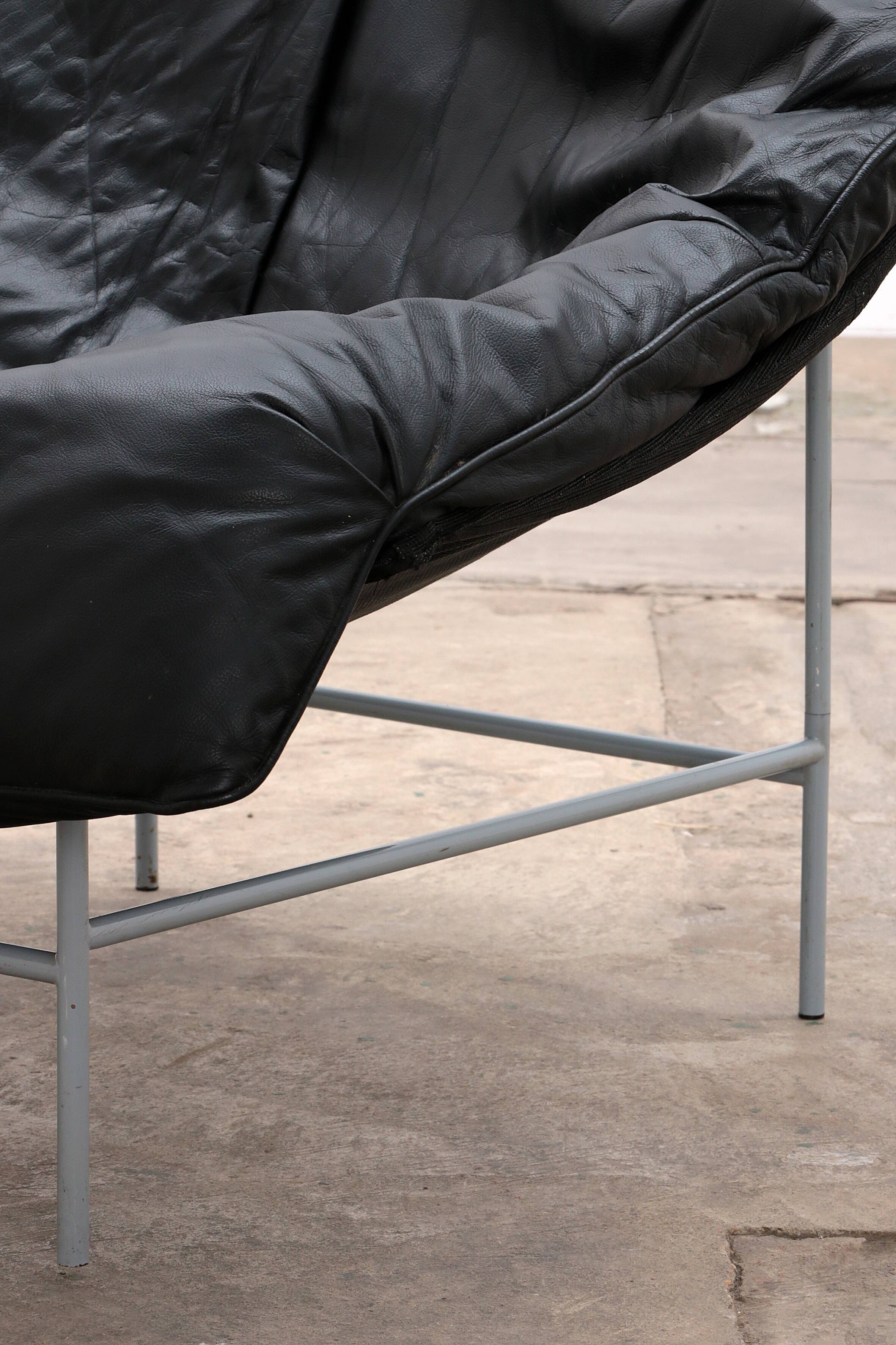 Gerard van den Berg butterfly chair for Montis, 1980 black