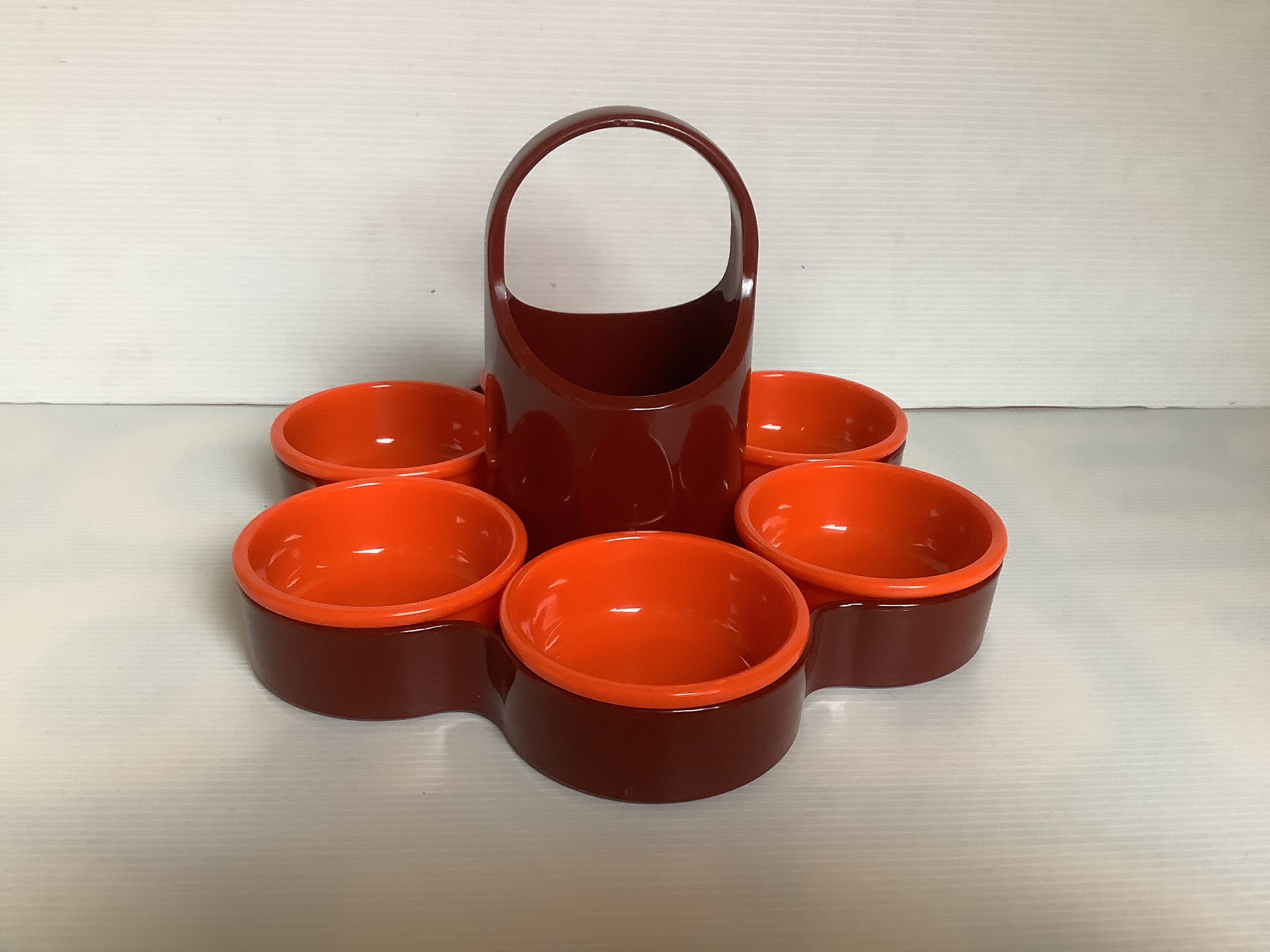 Servant flower with 6 orange cups Emsa