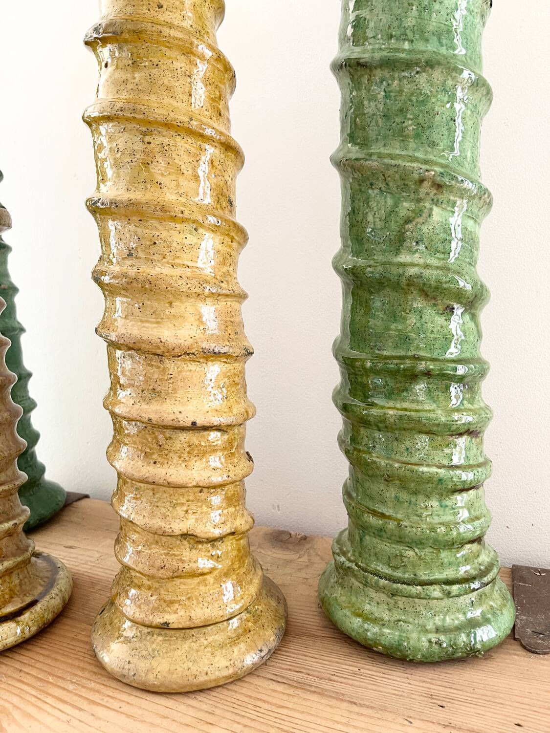 Yellow Tamegroute candle holder