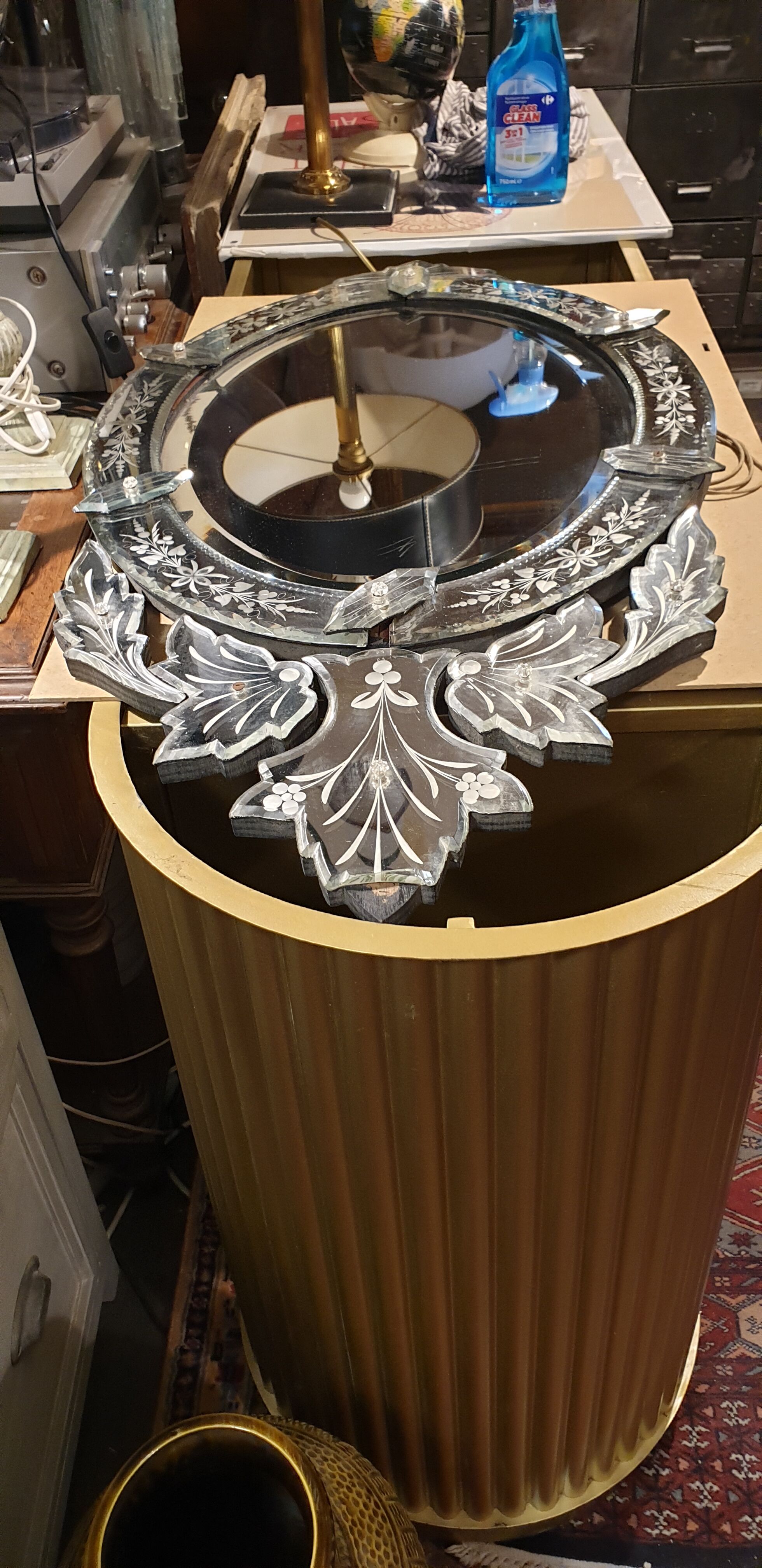 Venetian mirror 93x45cm