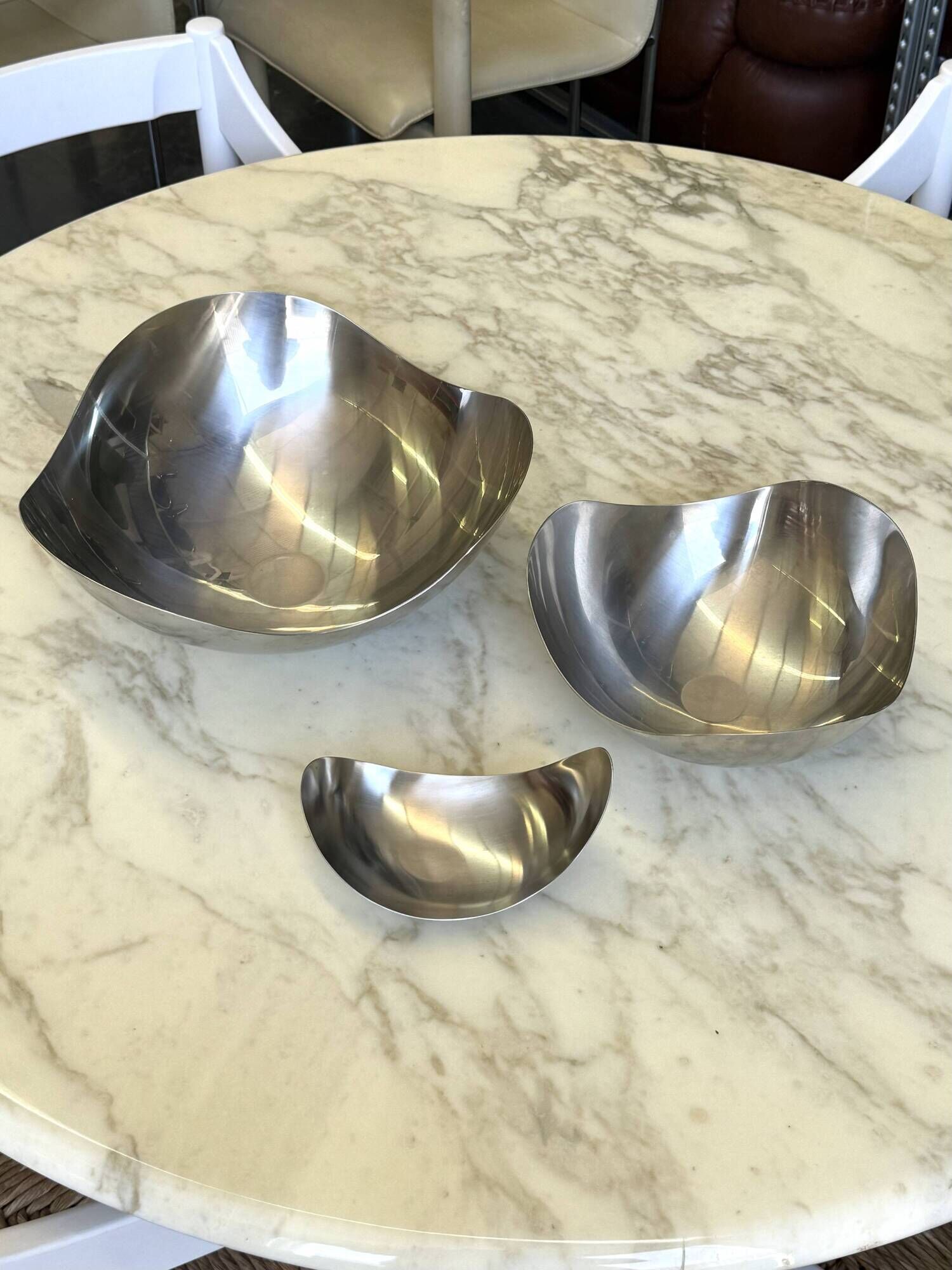 Set of three Bloom bowls by Georg Jensen by Helle Damkjær