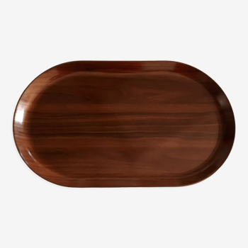 Wood imitation serving tray