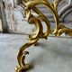 Golden bronze fire screen