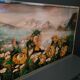 Oil painting on metal panel