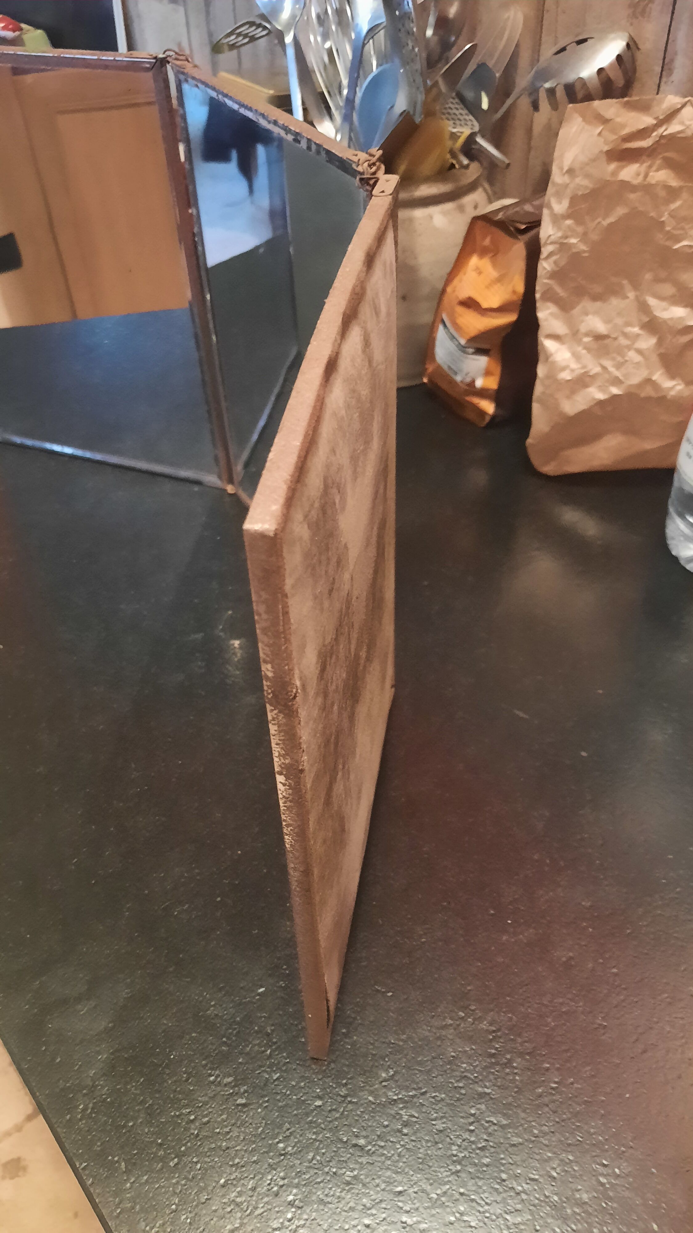 Triptych mirror  64x27.5cm