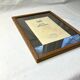 Old wooden frame