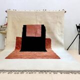 Berber rug in natural wool 3x2 m