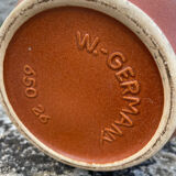 Vase w.germany 650-26 vintage fawn ceramic