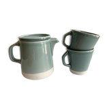 Teapot and mugs Jars Canteen