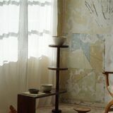 Decorative and multifunctional side table / pedestal, Danish Art Deco, 1940s