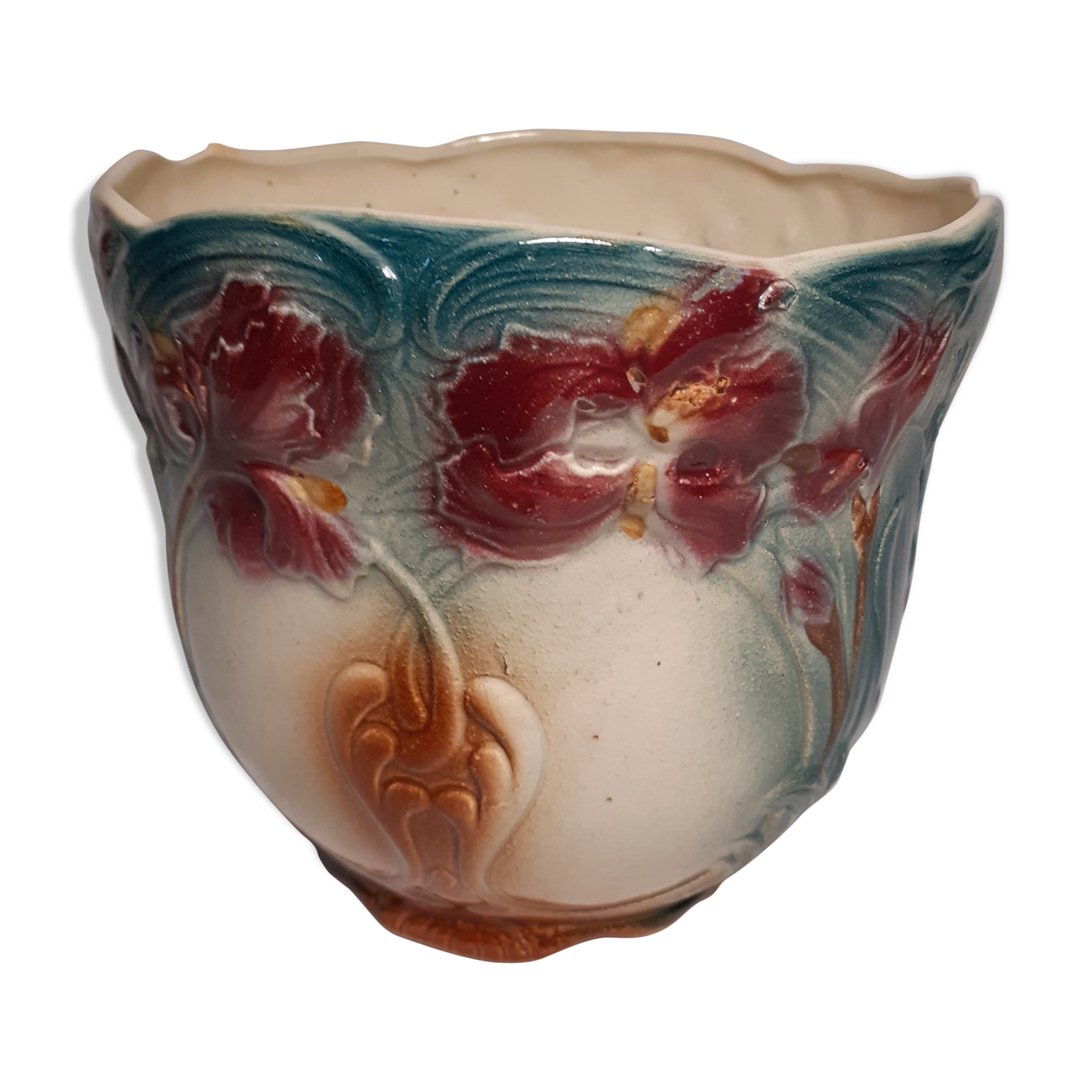 Cache pot barbotine Digoin