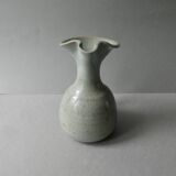 Light blue stoneware pitcher from the 70s, Versailles