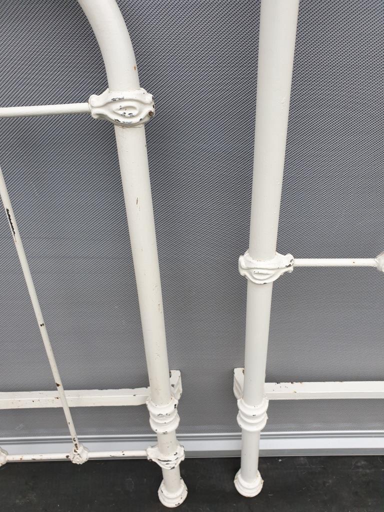 19th century metal bed encaged bird 200x120