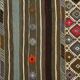 Turkish Colorful Persian Kilim Rug, Wool Area Rug, 141x240