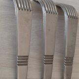 Set of 3 art deco handles
