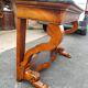 Cherry wood console table, circa 1830