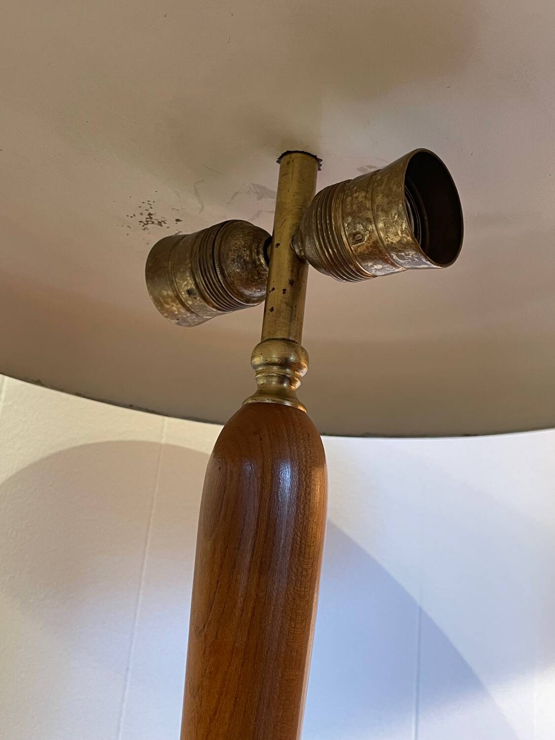 Scandinavian table lamp by Einar Bäckström, 1940s