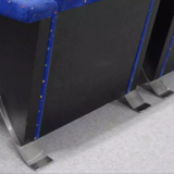 Pair of velvet armchairs, 1970