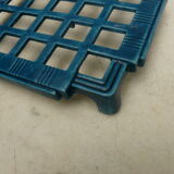 Art deco enamelled table mat