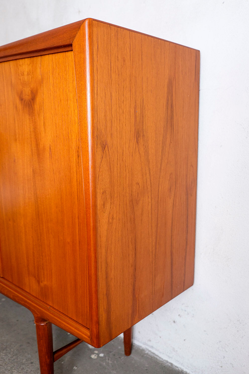 Danish teak highboard by Axel Christensen for ACO Møbler, 1960s
