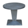 Metal pedestal table