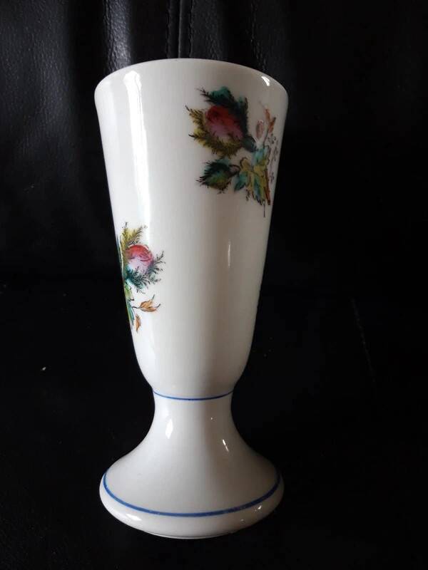 Vintage Mazagran thistle pattern porcelain from Paris 1900