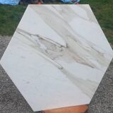 Table design en marbre des années 70