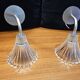 Paire d'appliques tulipes Baccarat