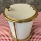 Opaline basket art deco style