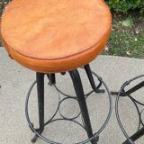 Set of 6 bar stools from the 50s