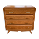 Vintage compass feet dresser