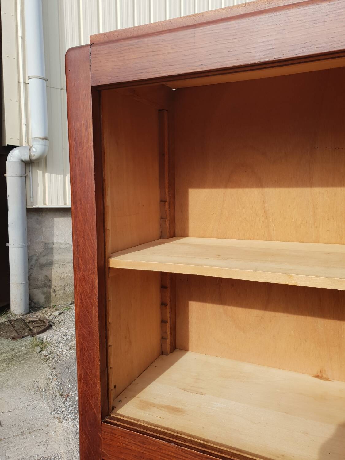 Oak bookcase 1950