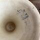 Footed dish in slip, pansy compote dish, Choisy le Roi