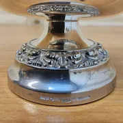 Vintage silver-plated English rose bowl (rose vase) Ianthe