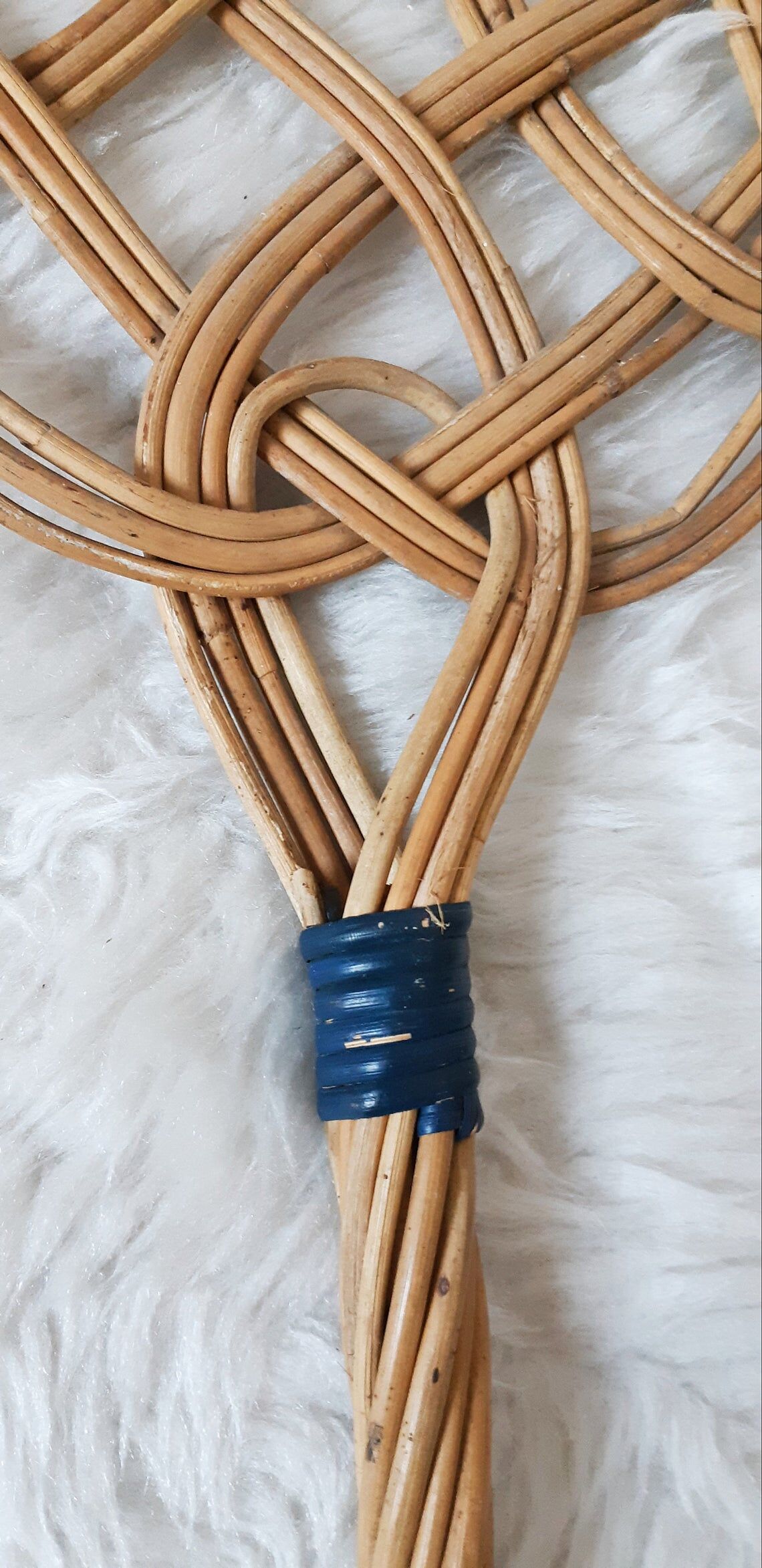 Rattan carpet tapette